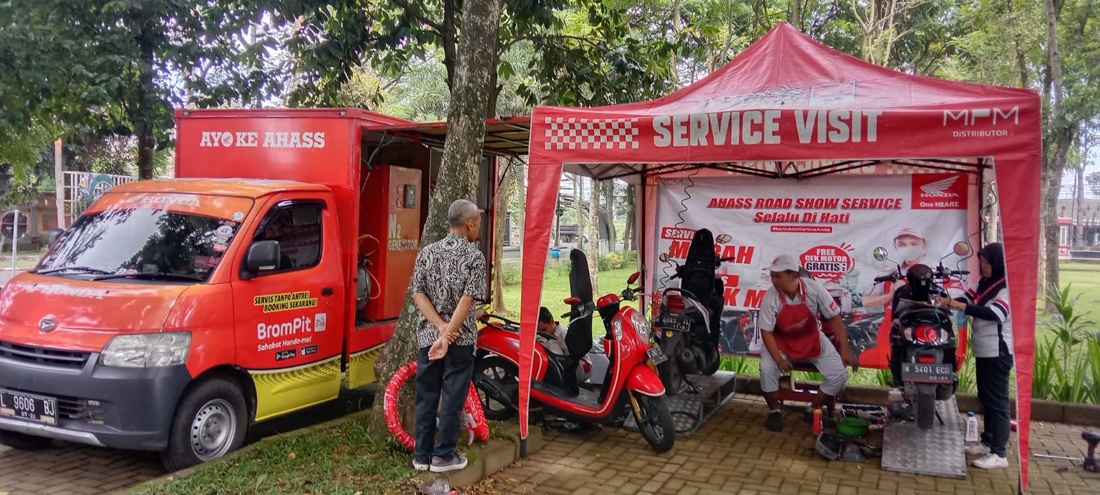 Semarakkan Hari Kemerdekaan Dengan Layanan AHASS Service Keliling.